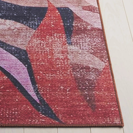 Safavieh Tacoma 4'-0" x 6'-0" Rug in Pink / Rust
