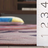 Safavieh Tacoma 4'-0" x 6'-0" Rug in Pink / Rust