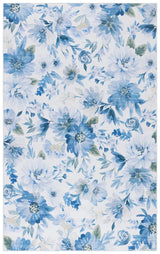 Safavieh Tacoma 4'-0" x 6'-0" Rug in Light Blue / Blue