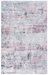 Safavieh Tacoma 4'-0" x 6'-0" Rug in Plum / Green