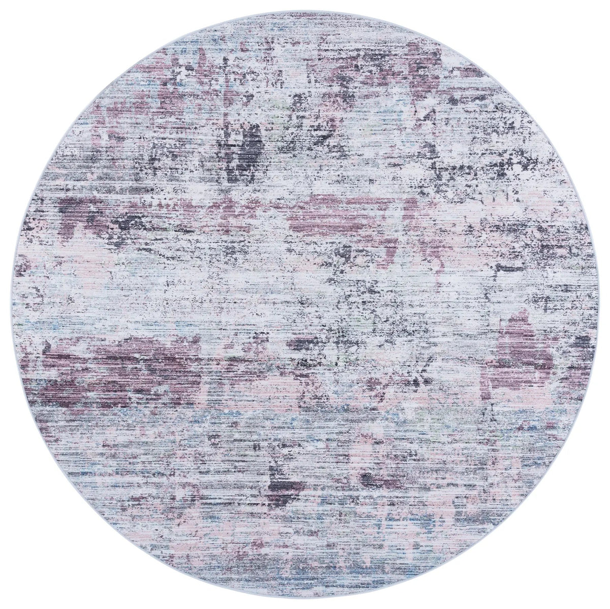 Safavieh Tacoma 6'-0" x 6'-0" Rug in Plum / Green