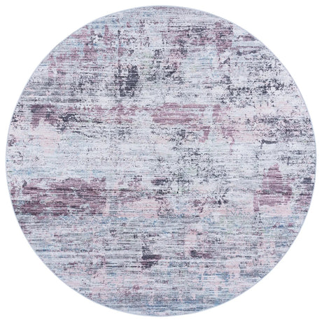Safavieh Tacoma 6'-0" x 6'-0" Rug in Plum / Green