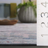 Safavieh Tacoma 4'-0" x 6'-0" Rug in Plum / Green
