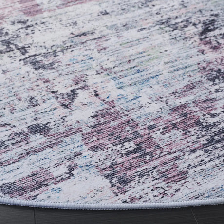 Safavieh Tacoma 6'-0" x 6'-0" Rug in Plum / Green
