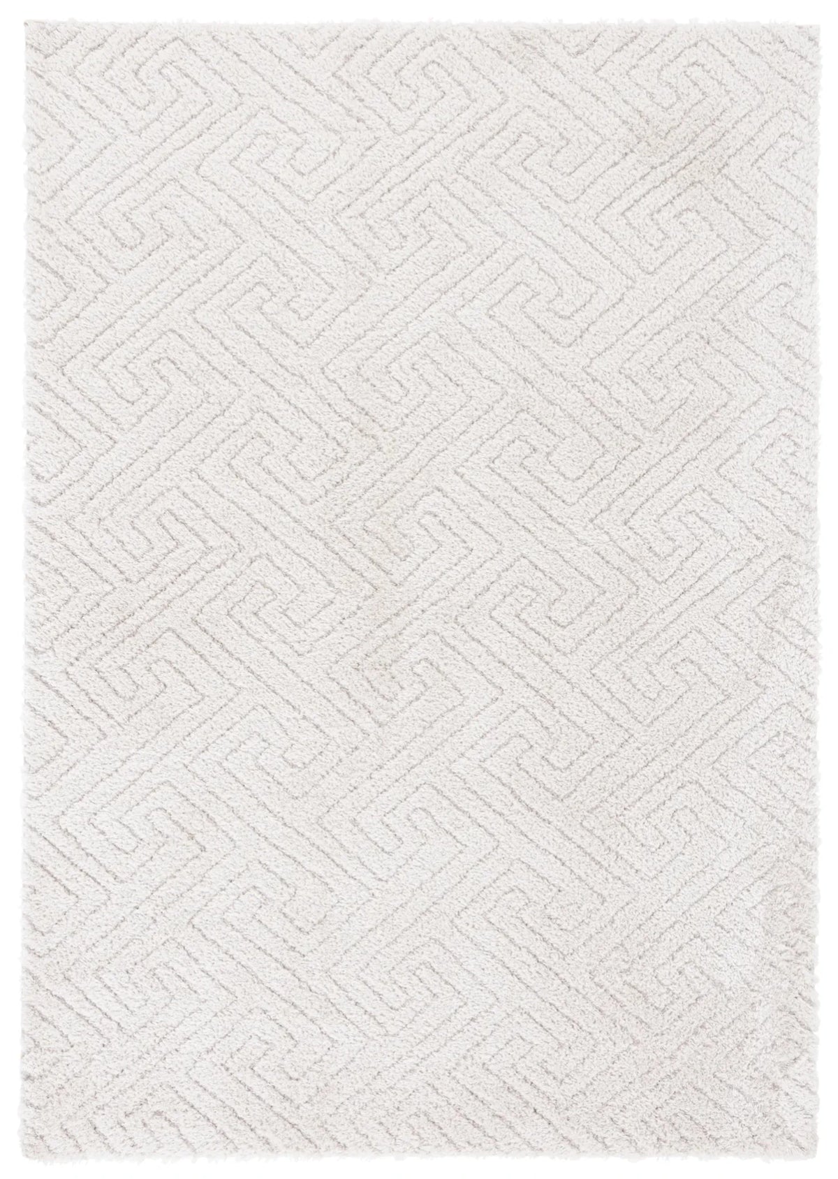 Safavieh Tahoe Shag 4'-0" x 6'-0" Rug in Ivory