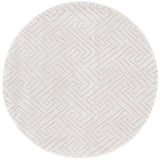 Safavieh Tahoe Shag 6'-7" x 6'-7" Rug in Ivory