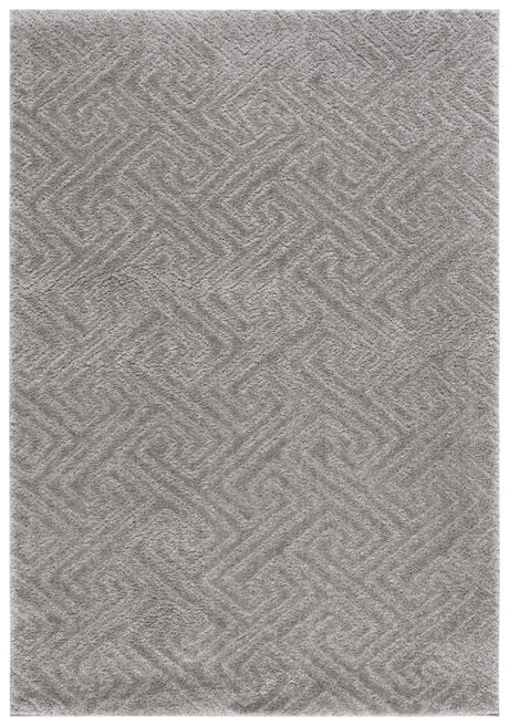 Safavieh Tahoe Shag Tho652F Grey Rug.