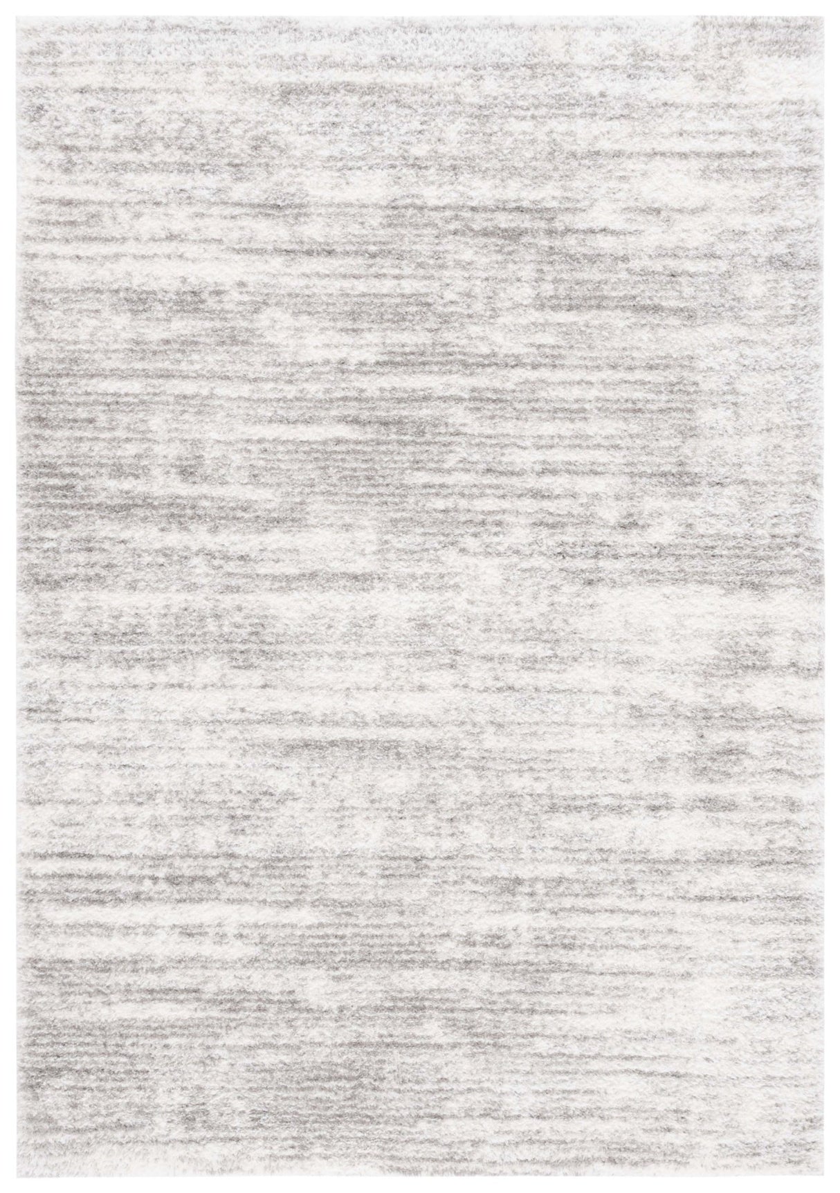Safavieh Tahoe Shag Tho653A Ivory/Grey Rug.