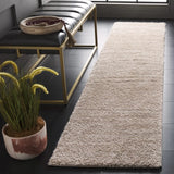 Safavieh Tahoe Shag 2'-0" x 9'-0" Rug in Ivory / Gold