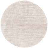 Safavieh Tahoe Shag 6'-7" x 6'-7" Rug in Ivory / Gold