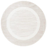 Safavieh Tahoe Shag 6'-7" x 6'-7" Rug in Beige / Ivory