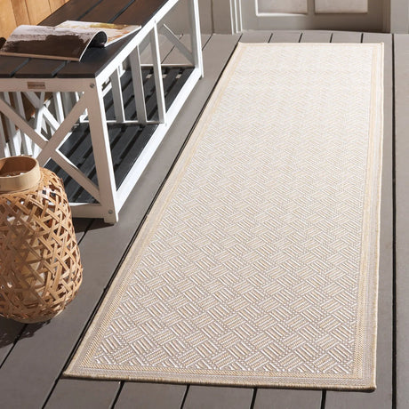 Safavieh Terrace 800 2'-3" x 8'-0" Rug in Beige / Ivory