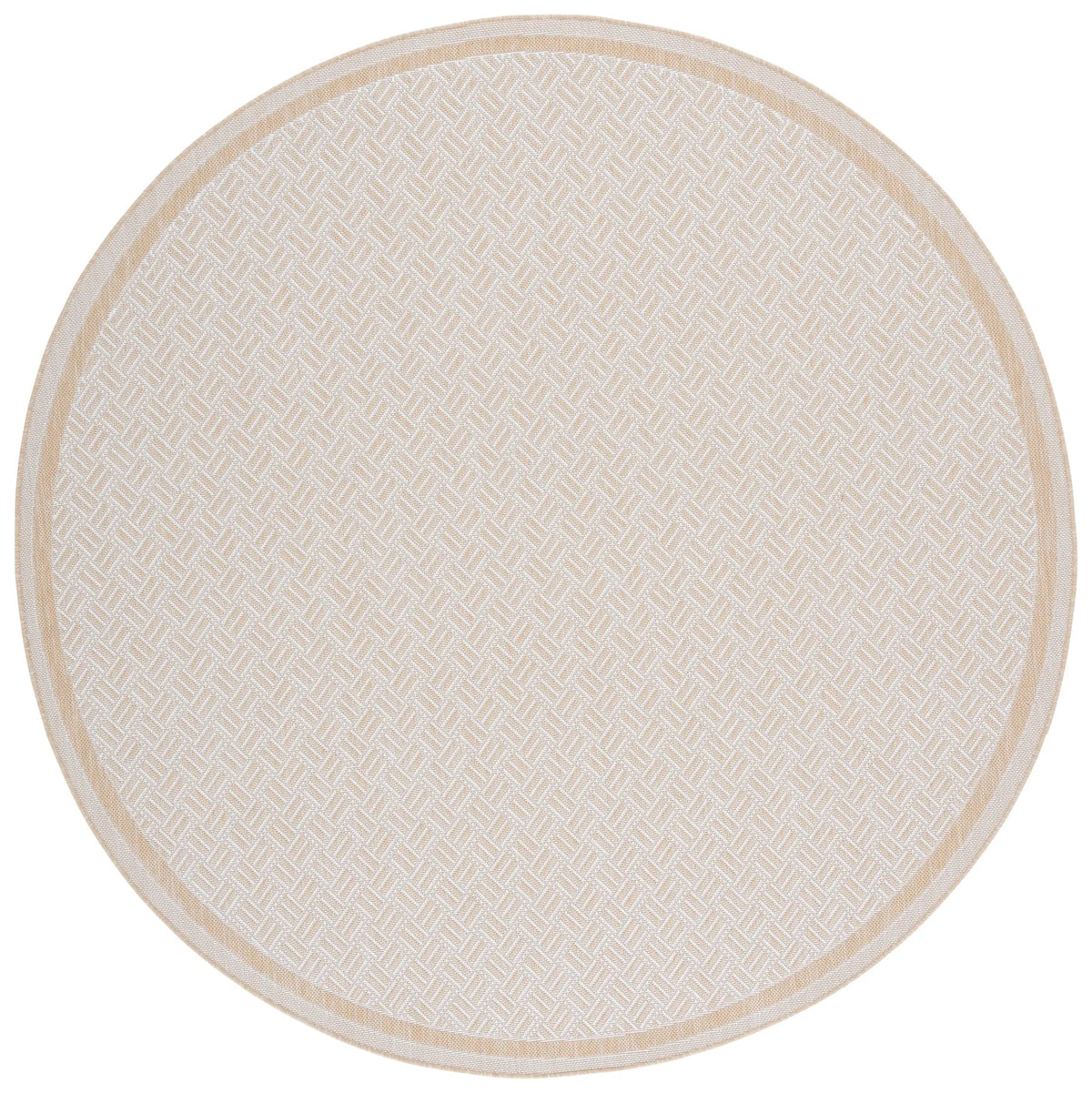 Safavieh Terrace 800 6'-7" x 6'-7" Rug in Beige / Ivory
