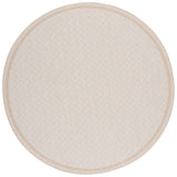 Safavieh Terrace 800 6'-7" x 6'-7" Rug in Beige / Ivory