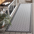 Safavieh Terrace 800 2'-3" x 8'-0" Rug in Black / White