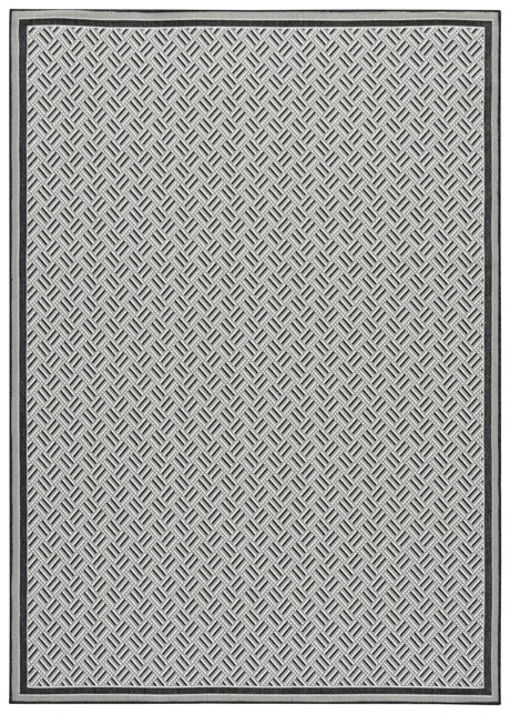 Safavieh Terrace 800 4'-0" x 6'-0" Rug in Black / White