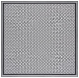Safavieh Terrace 800 6'-7" x 6'-7" Rug in Black / White