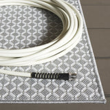 Safavieh Terrace 800 4'-0" x 6'-0" Rug in Grey / Ivory