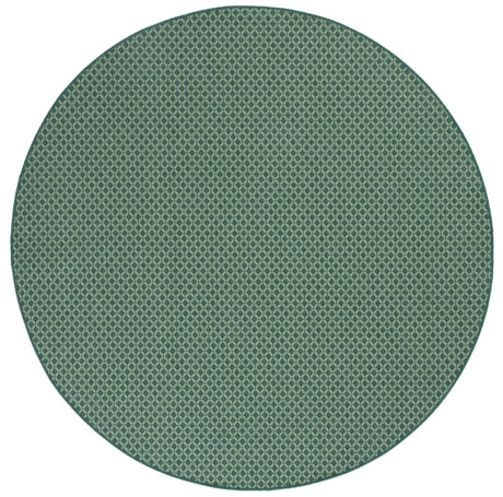 Safavieh Terrace 800 6'-7" x 6'-7" Rug in Dark Green / Light Green