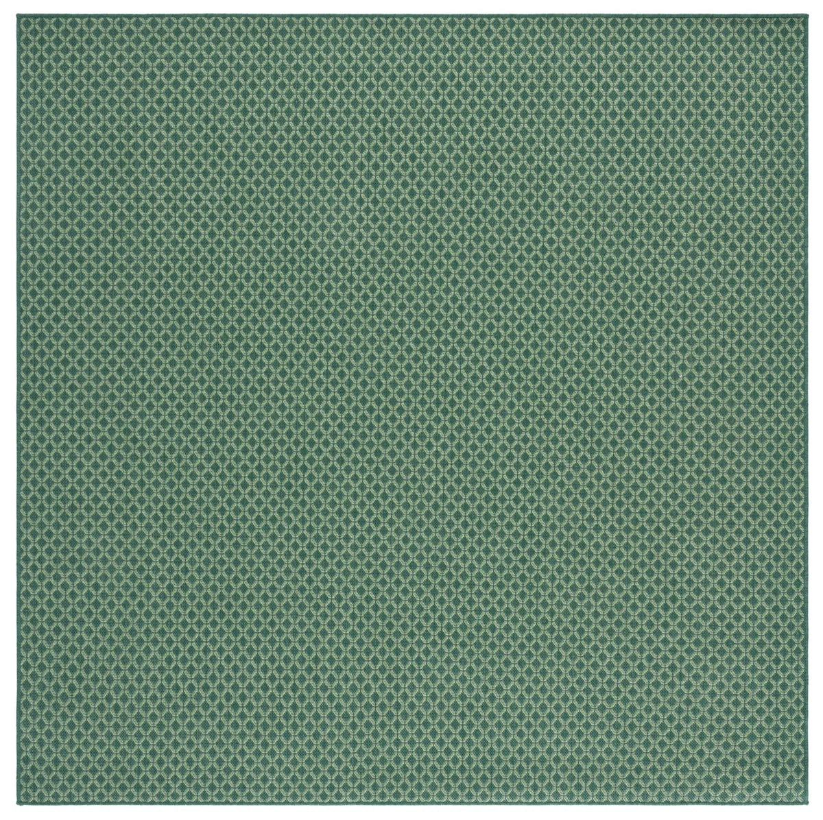 Safavieh Terrace 800 6'-7" x 6'-7" Rug in Dark Green / Light Green