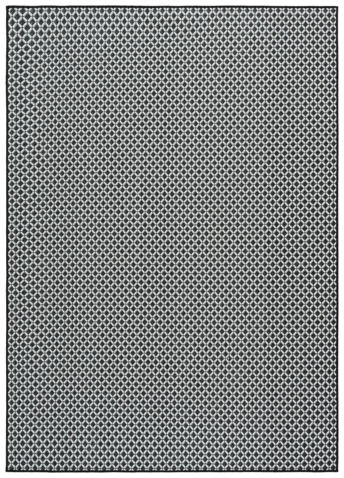 Safavieh Terrace 800 4'-0" x 6'-0" Rug in Black / White