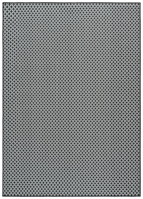 Safavieh Terrace 800 4'-0" x 6'-0" Rug in Black / White