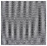 Safavieh Terrace 800 6'-7" x 6'-7" Rug in Black / White