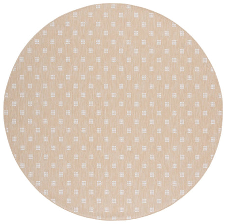 Safavieh Terrace 800 6'-7" x 6'-7" Rug in Beige / Ivory