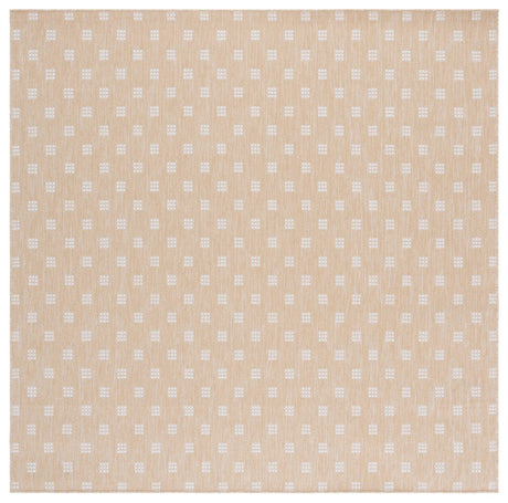 Safavieh Terrace 800 6'-7" x 6'-7" Rug in Beige / Ivory