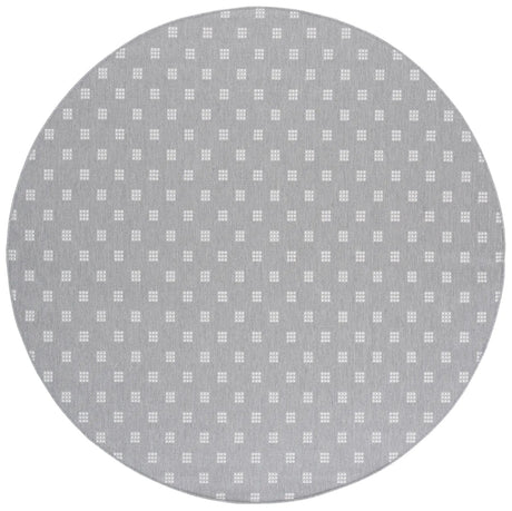 Safavieh Terrace 800 6'-7" x 6'-7" Rug in Grey / Ivory