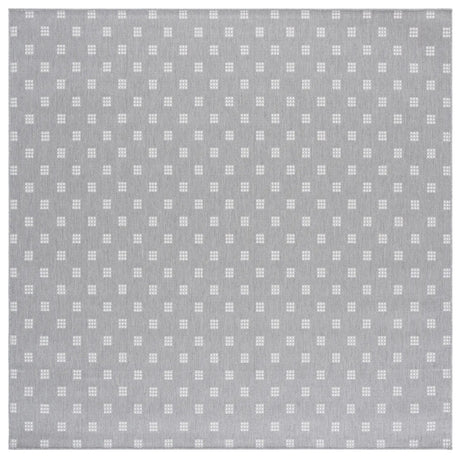 Safavieh Terrace 800 6'-7" x 6'-7" Rug in Grey / Ivory