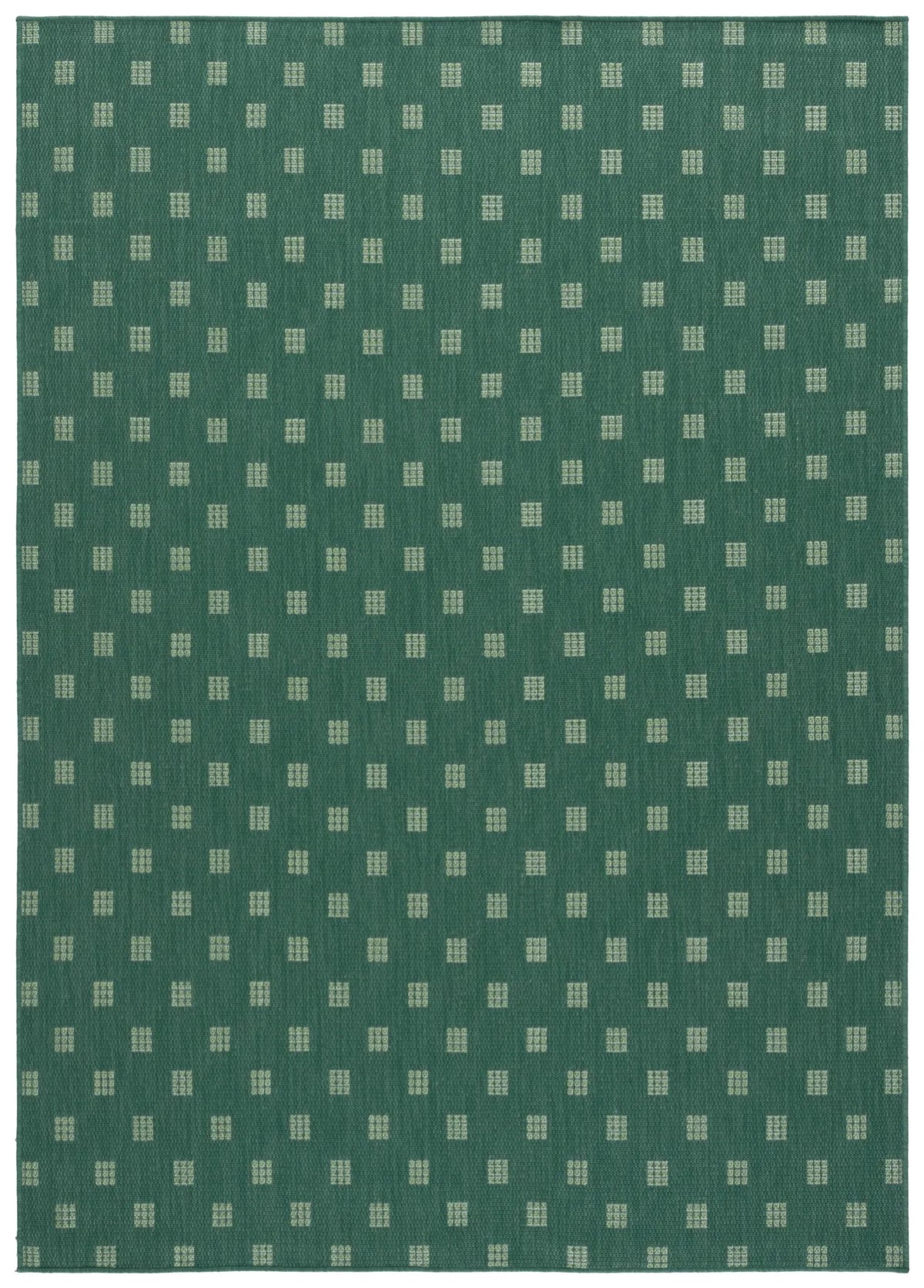 Safavieh Terrace 800 4'-0" x 6'-0" Rug in Dark Green / Light Green
