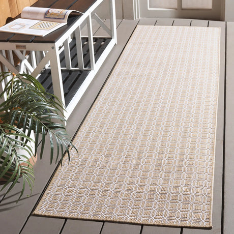 Safavieh Terrace 800 2'-3" x 8'-0" Rug in Beige / Ivory