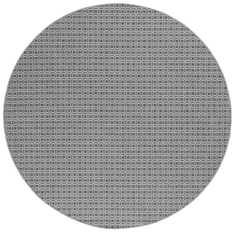 Safavieh Terrace 800 6'-7" x 6'-7" Rug in Grey / Dark Grey