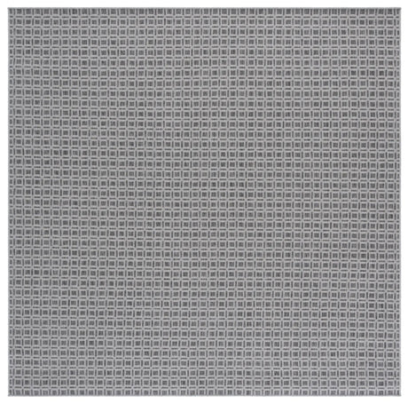 Safavieh Terrace 800 6'-7" x 6'-7" Rug in Grey / Dark Grey