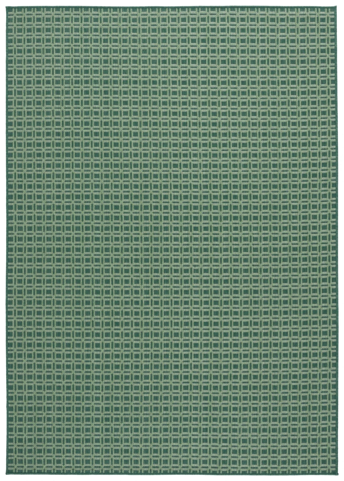 Safavieh Terrace 800 4'-0" x 6'-0" Rug in Dark Green / Light Green