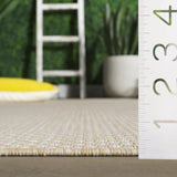 Safavieh Terrace 800 4'-0" x 6'-0" Rug in Beige / Ivory