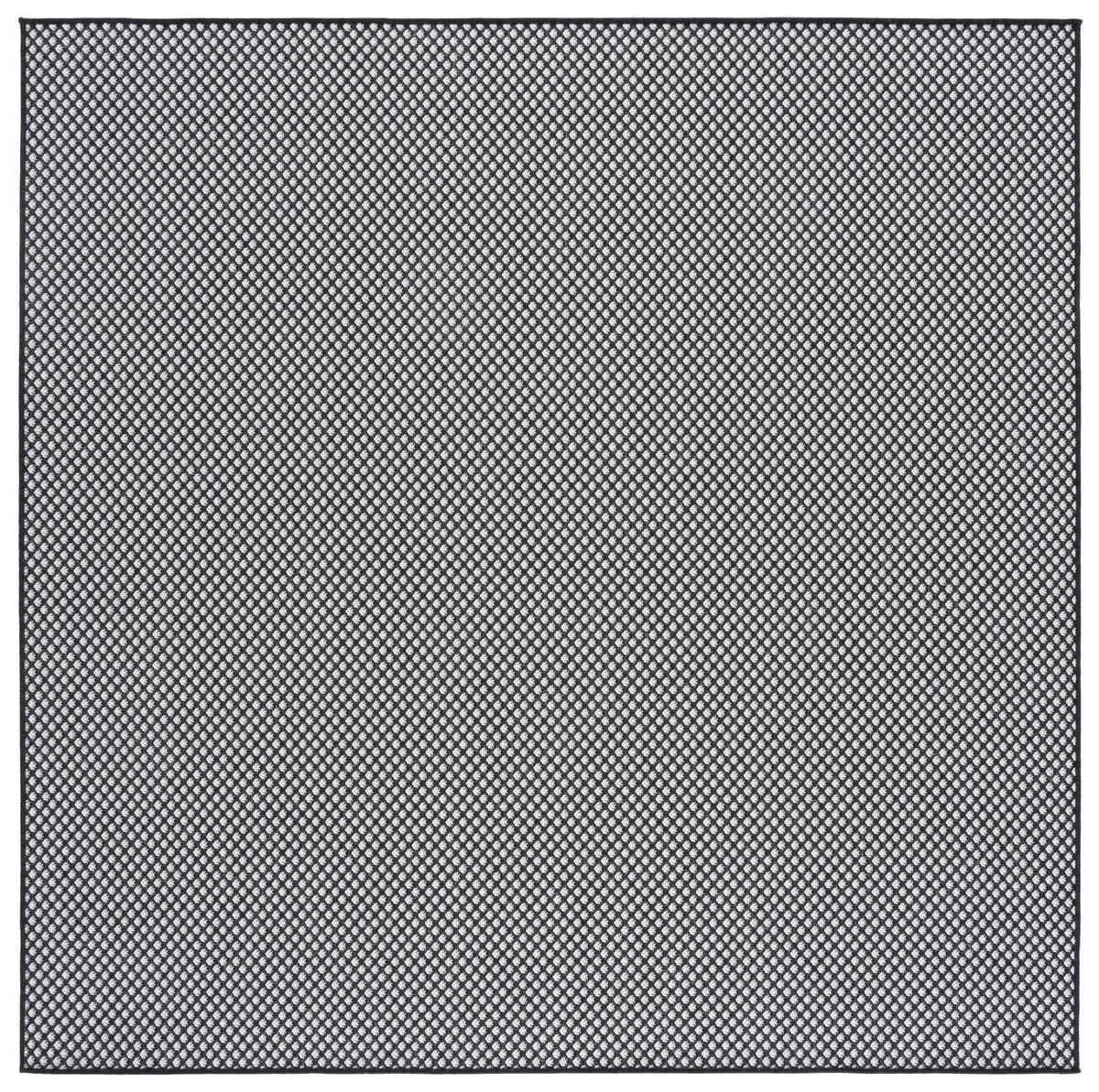 Safavieh Terrace 800 6'-7" x 6'-7" Rug in Black / White
