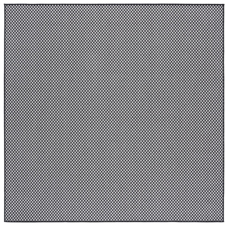 Safavieh Terrace 800 6'-7" x 6'-7" Rug in Black / White