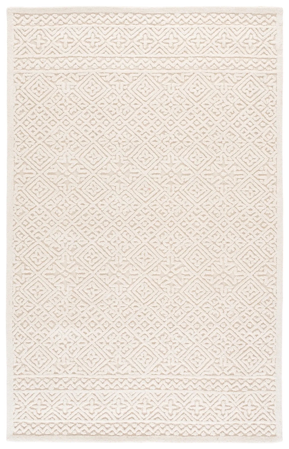 Safavieh Textural 5'-0" x 8'-0" Rug in Ivory