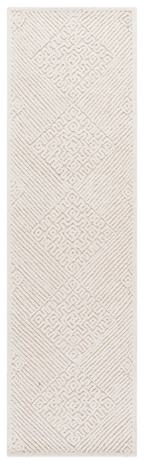 Safavieh Textural 2'-3" x 8'-0" Rug in Ivory