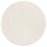 Safavieh Textural 6'-0" x 6'-0" Rug in Ivory
