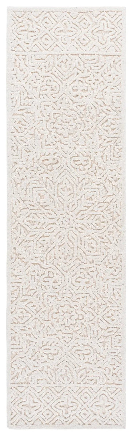Safavieh Textural 2'-3" x 8'-0" Rug in Ivory