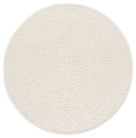 Safavieh Textural 6'-0" x 6'-0" Rug in Ivory