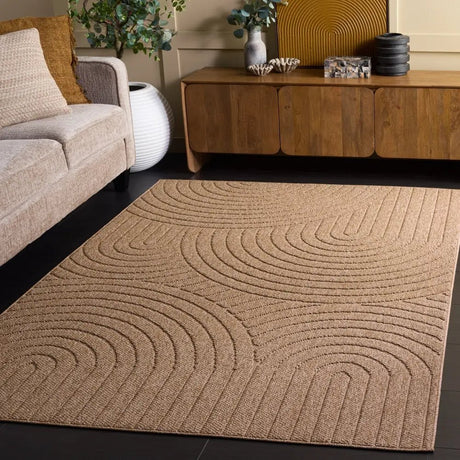 Safavieh Texture Faux Sisal 5'-3" x 7'-6" Rug in Beige