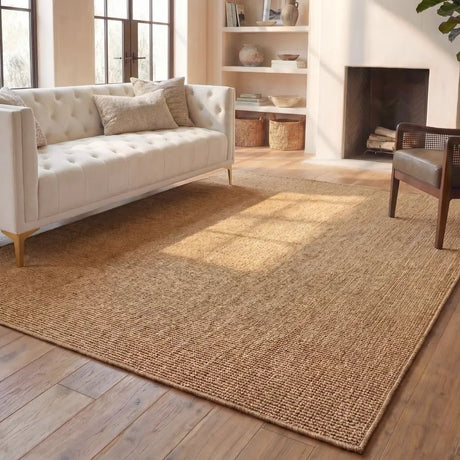 Safavieh Texture Faux Sisal 8'-0" x 10'-0" Rug in Beige
