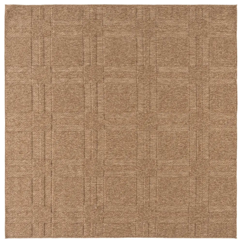 Safavieh Texture Faux Sisal 6'-7" x 6'-7" Rug in Beige