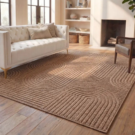 Safavieh Texture Faux Sisal 8'-0" x 10'-0" Rug in Beige