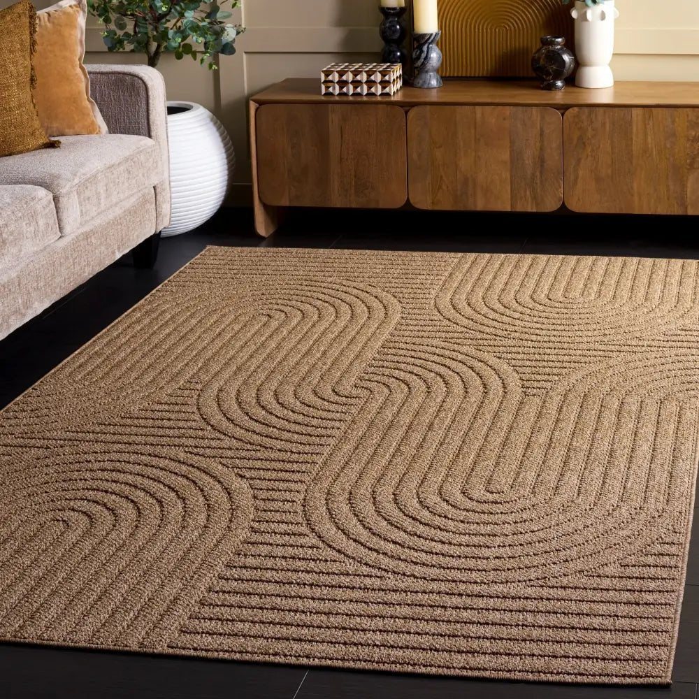 Safavieh Texture Faux Sisal 5'-3" x 7'-6" Rug in Beige