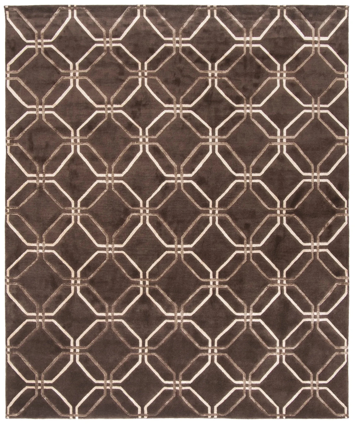 Safavieh Tibetan 8'-0" x 10'-0" Rug in Brown
